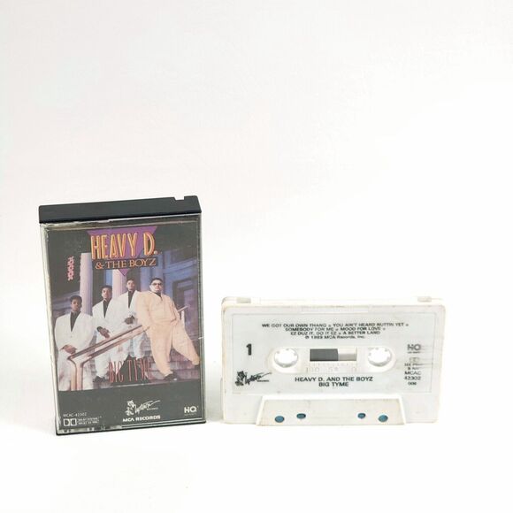Heavy D & The Boyz – Big Tyme Cassette US 1989 Uptown MCAC 42302 Old School - Picture 1 of 4